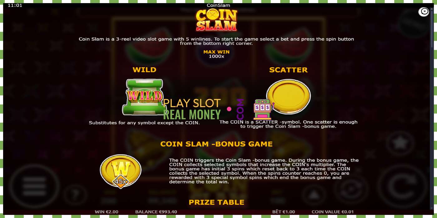 Слот Coin Slam на реальные деньги, картинка - 5