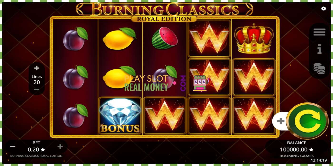 Слот Burning Classics Royal Edition на реальные деньги, картинка - 2