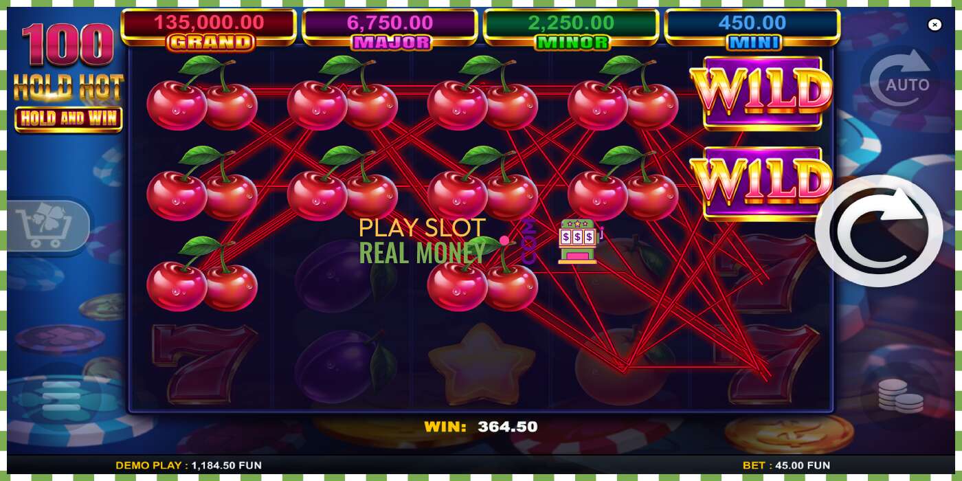 Slot 100 Hold Hot Hold and Win oikealla rahalla, kuva - 3