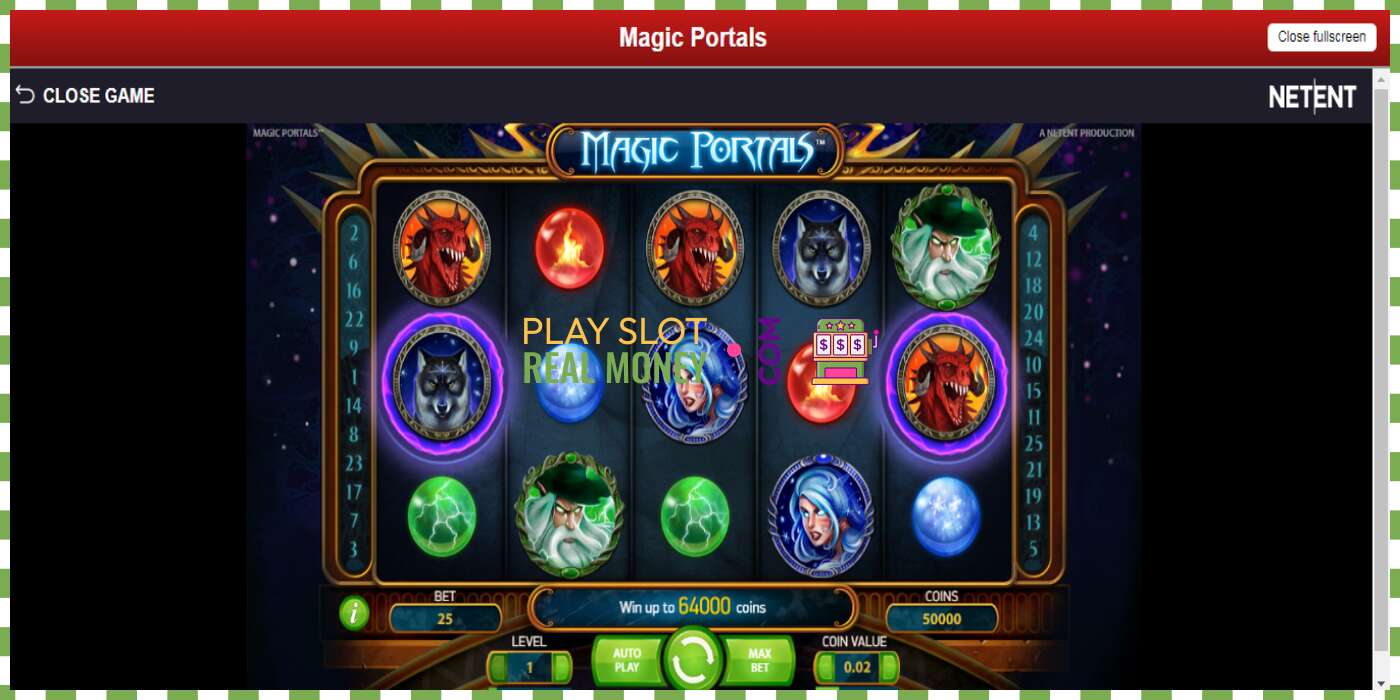 Слот Magic Portals на реальные деньги, картинка - 2