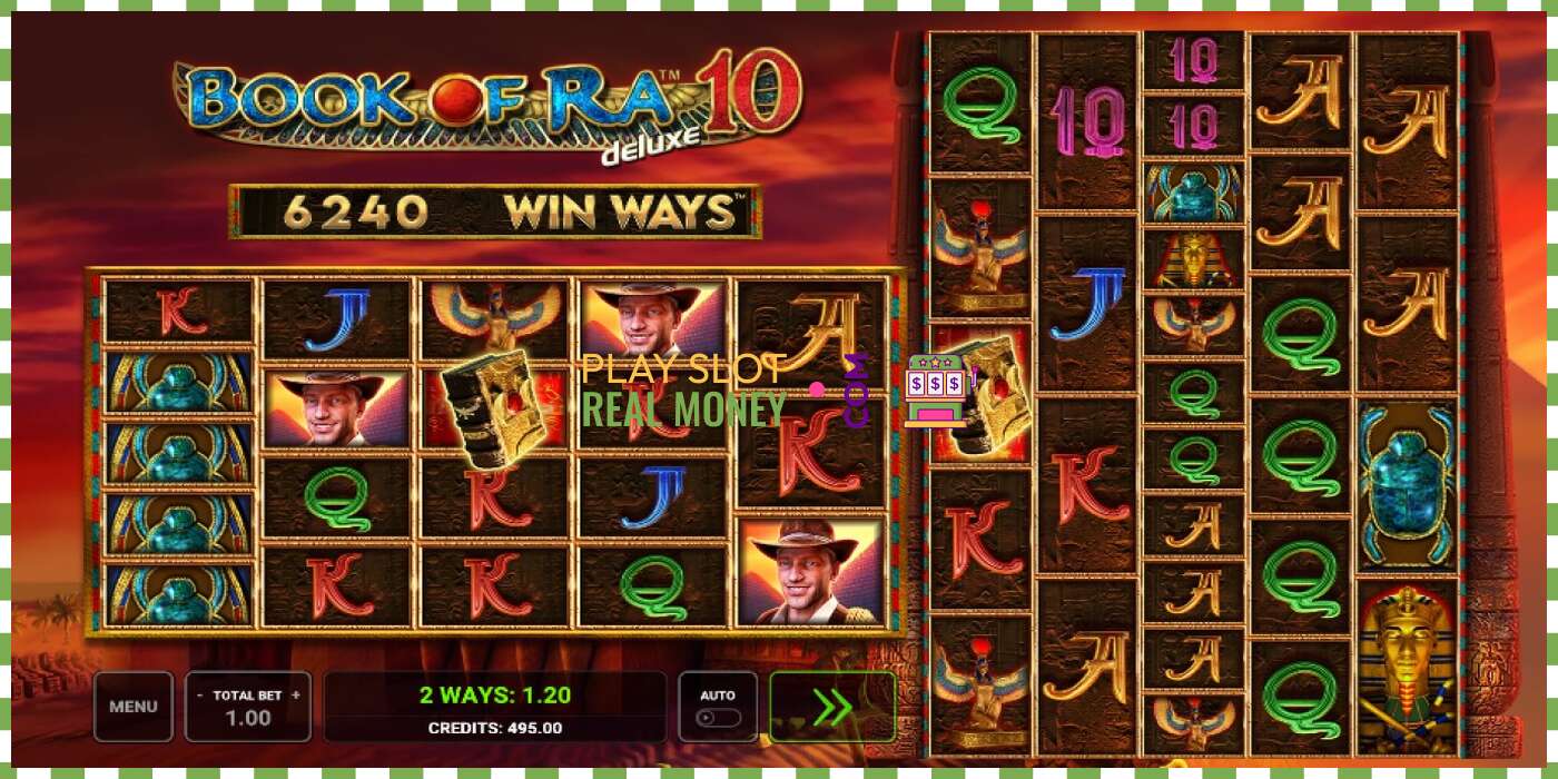 Слот Book of Ra Deluxe 10 Win Ways на реальные деньги, картинка - 2