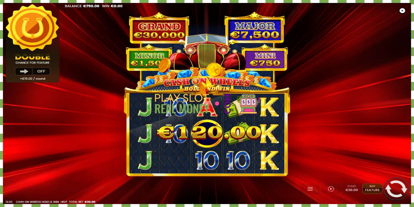 Slot Cash on Wheels Hold and Win for real money, picture - 3