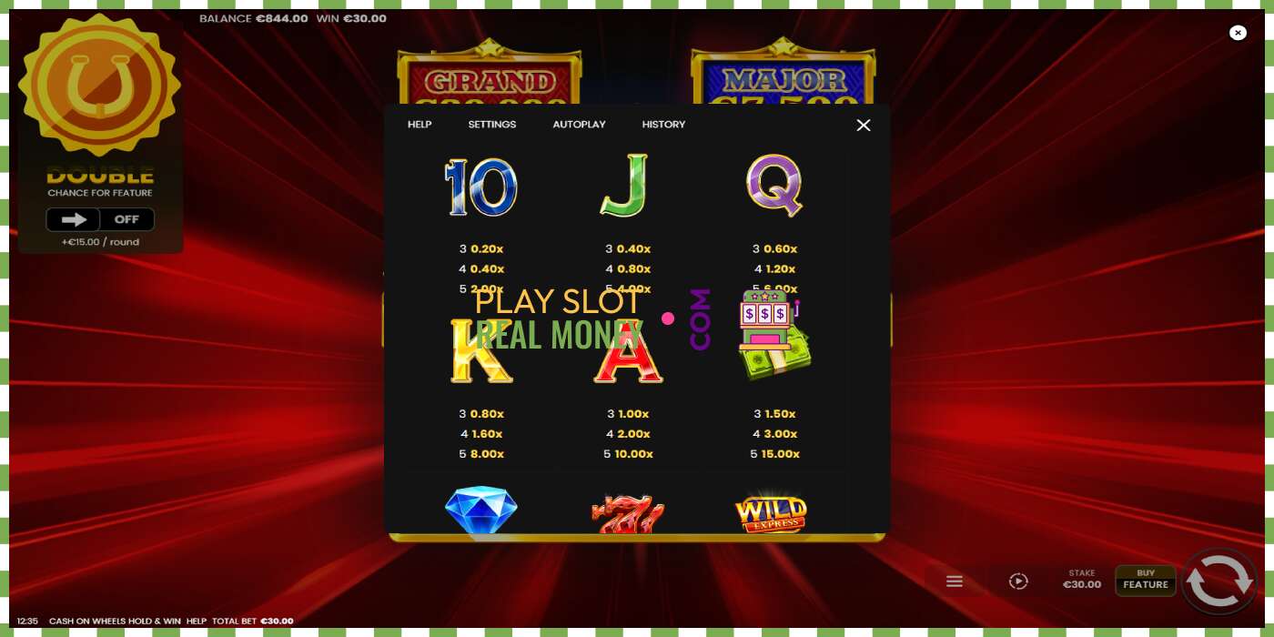 Slot Cash on Wheels Hold and Win for real money, picture - 5