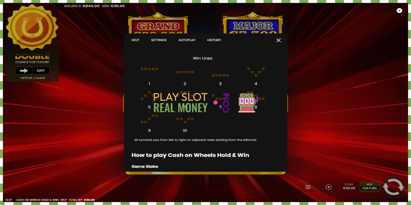 Slot Cash on Wheels Hold and Win for real money, picture - 7