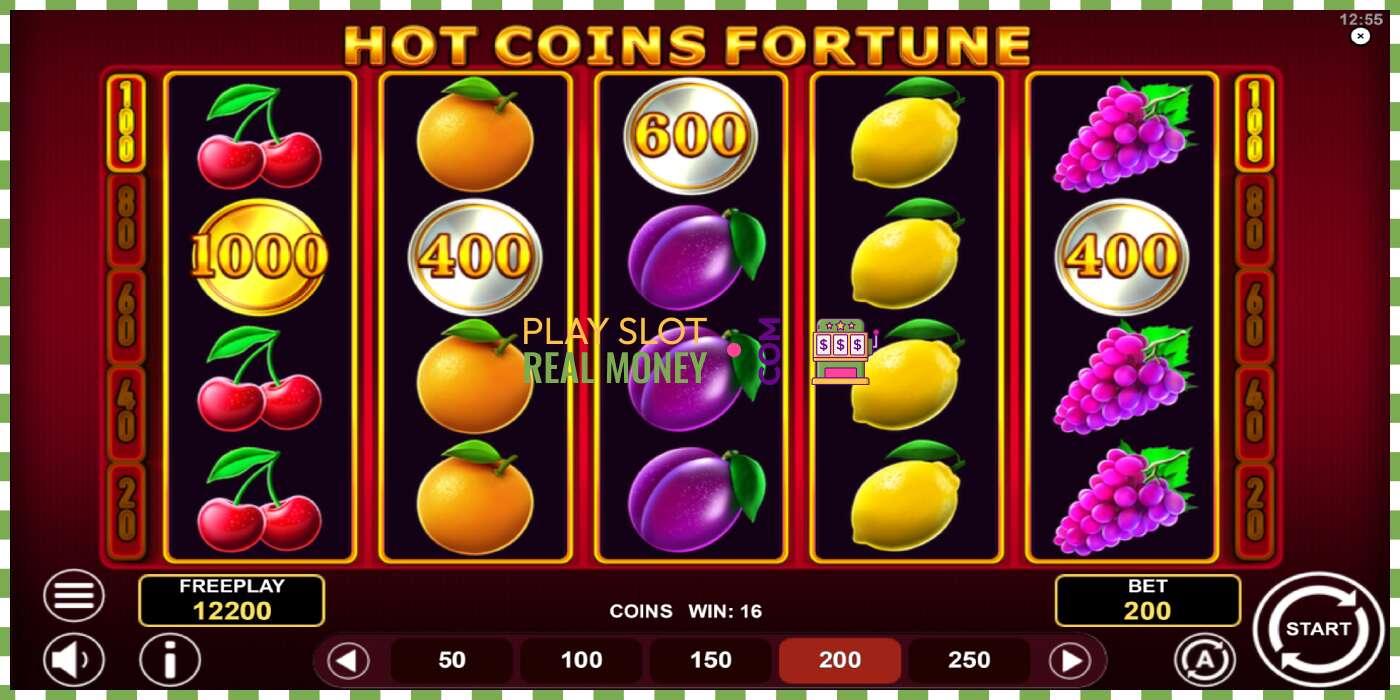 Слот Hot Coins Fortune на реальные деньги, картинка - 2