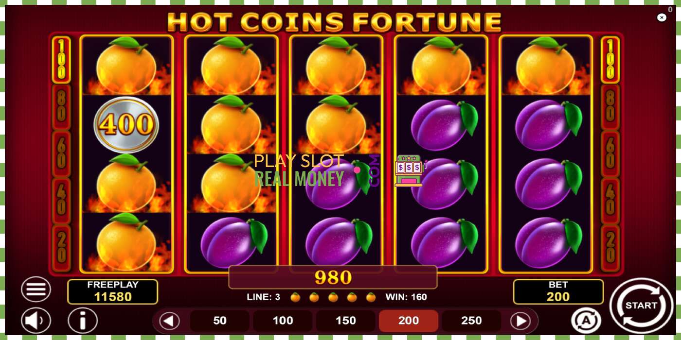 Слот Hot Coins Fortune на реальные деньги, картинка - 4