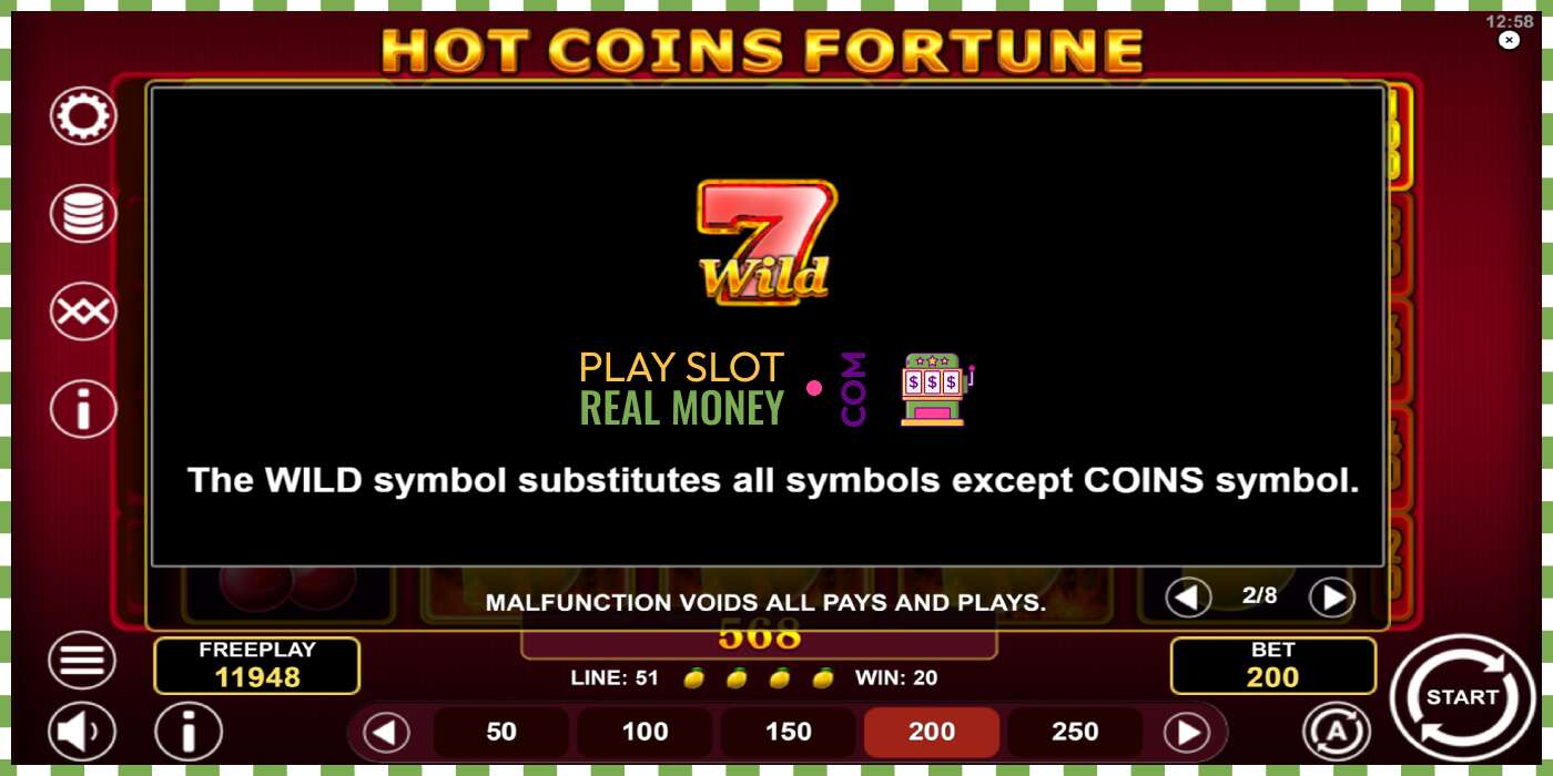 Слот Hot Coins Fortune на реальные деньги, картинка - 6