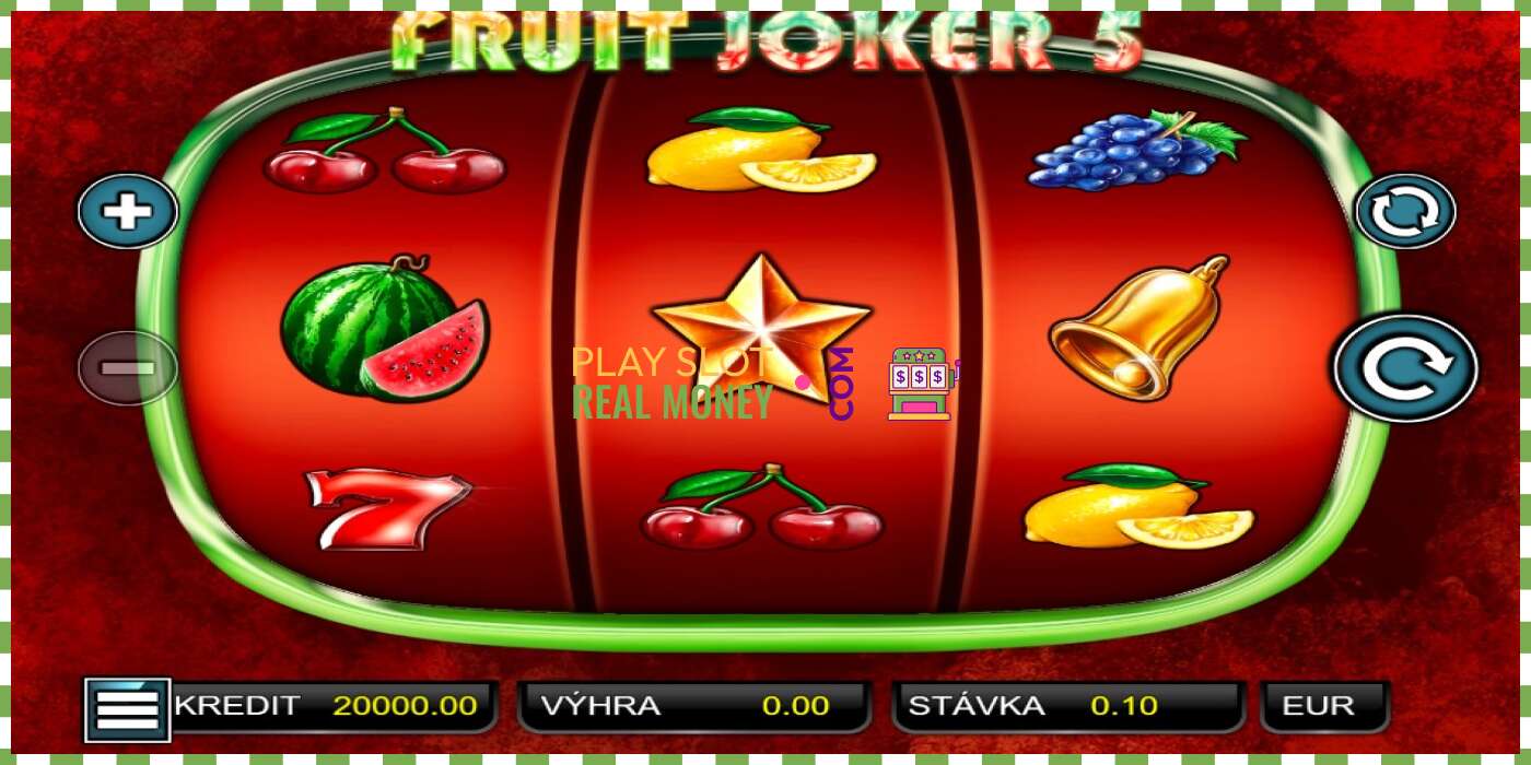 Слот Fruit Joker 5 на реальные деньги, картинка - 1