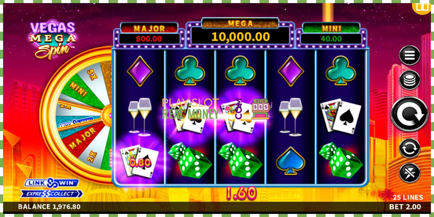 Слот Vegas Mega Spin на реальные деньги, картинка - 5