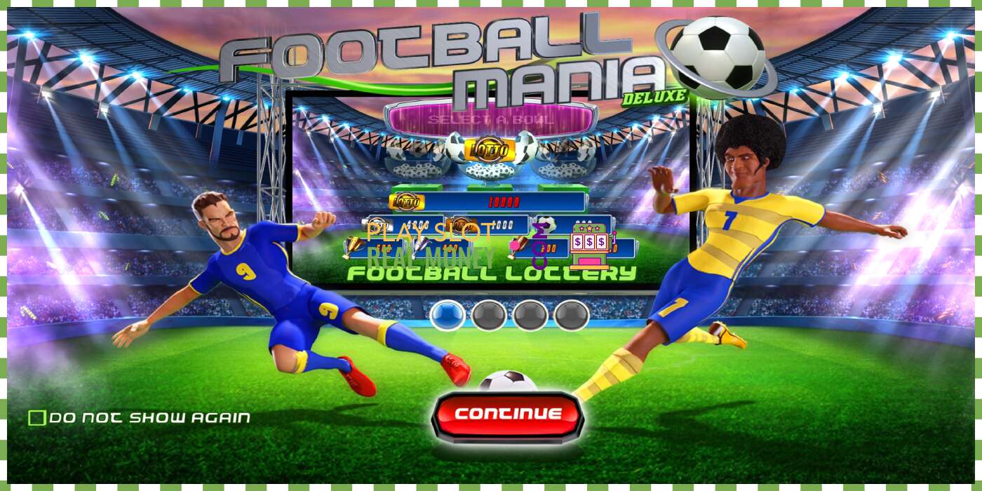 Слот Football Mania Deluxe на реальные деньги, картинка - 1