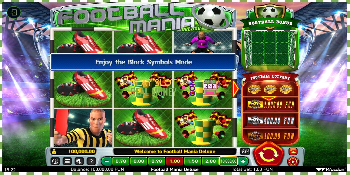 Слот Football Mania Deluxe на реальные деньги, картинка - 2