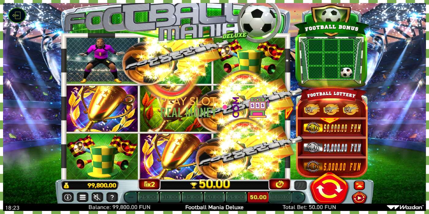 Слот Football Mania Deluxe на реальные деньги, картинка - 3