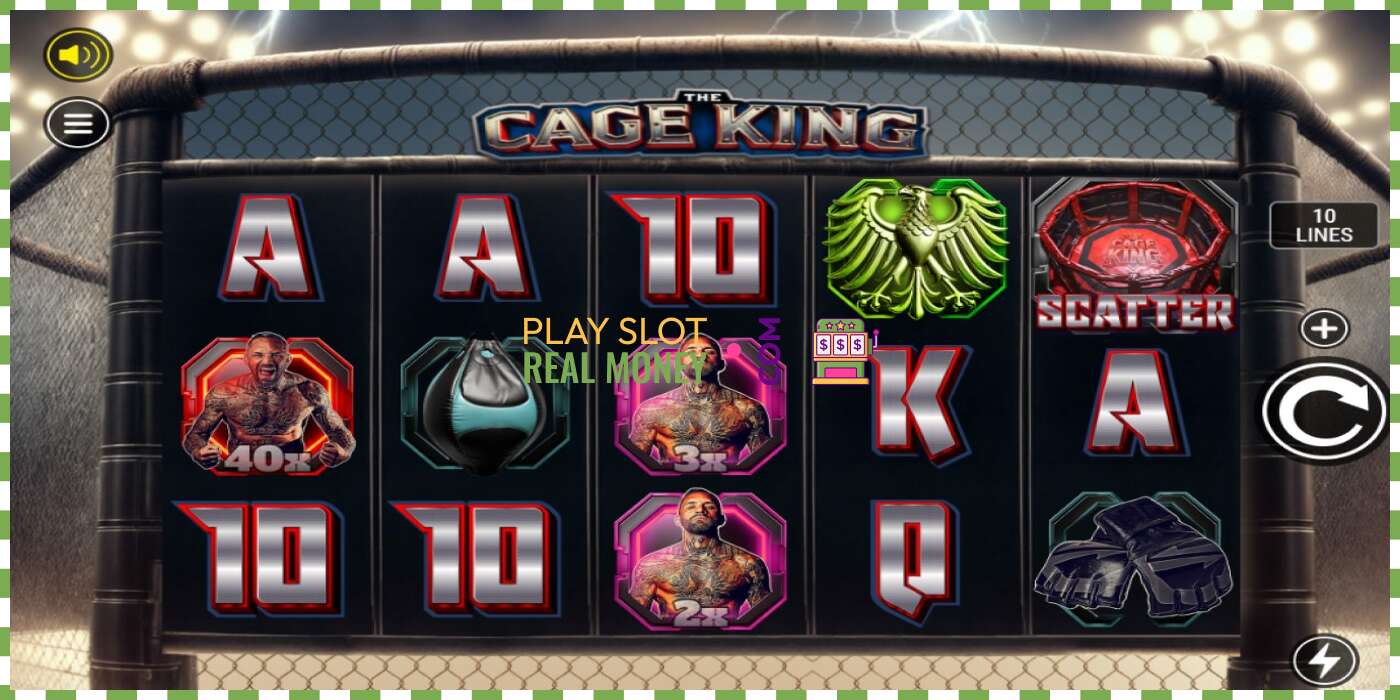 Слот The Cage King на реальные деньги, картинка - 1