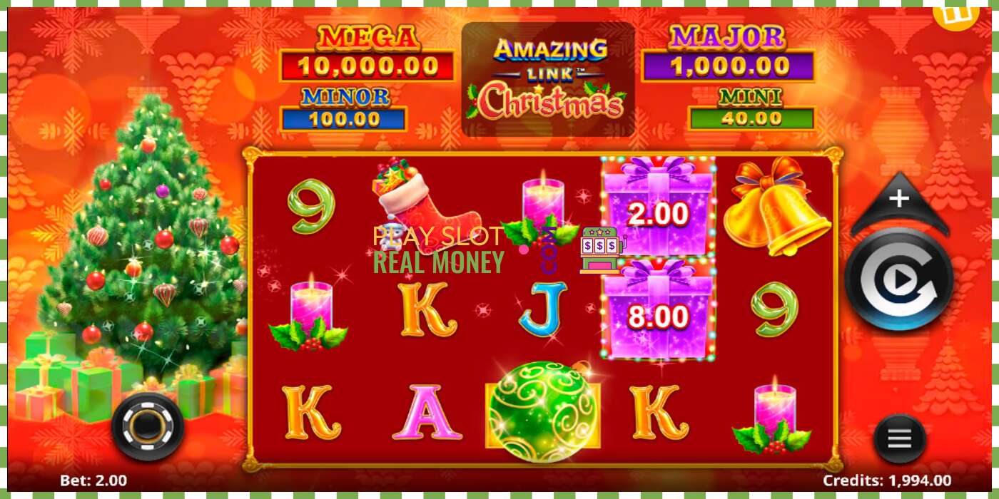 Slot Amazing Link Christmas por dinheiro real, foto - 2