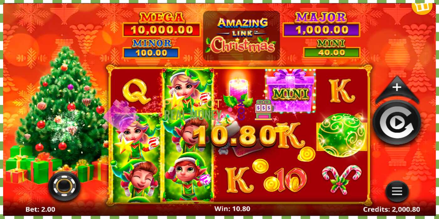 Slot Amazing Link Christmas por dinheiro real, foto - 3