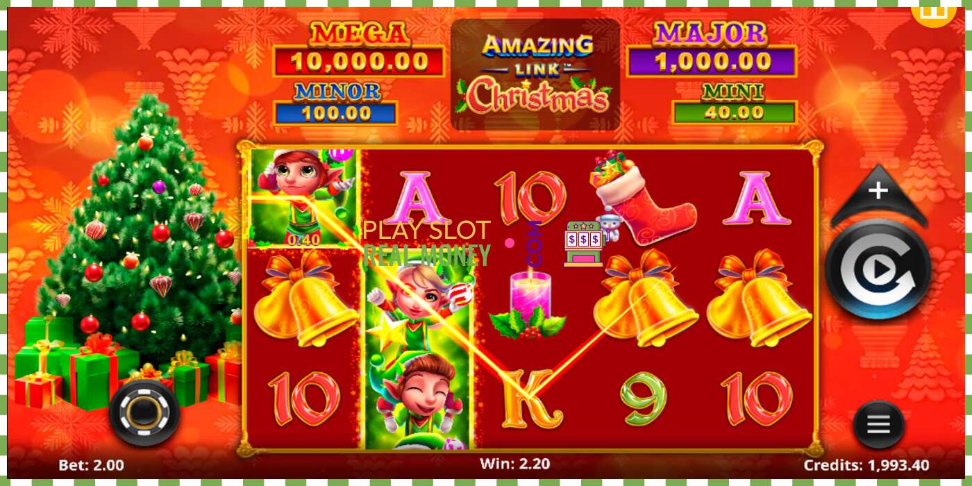 Slot Amazing Link Christmas por dinheiro real, foto - 5