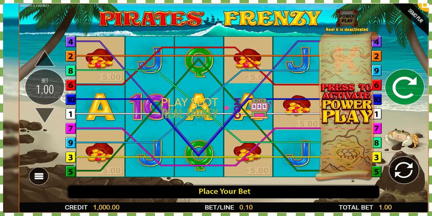 Слот Pirates Frenzy на реальные деньги, картинка - 1