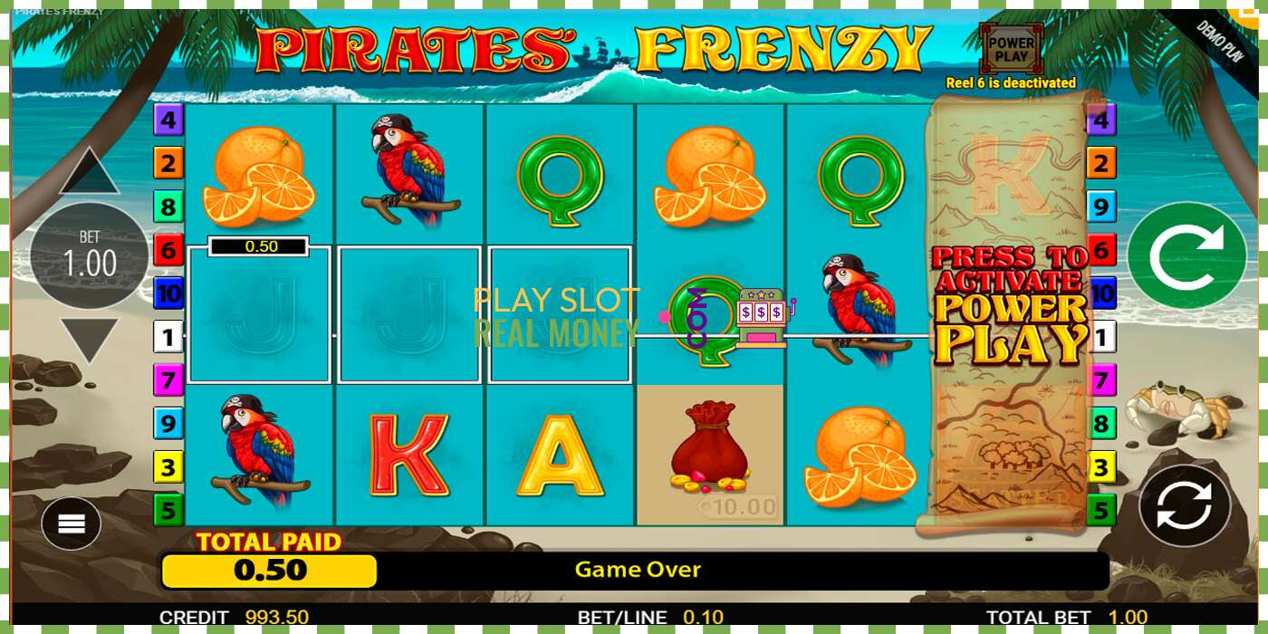 Слот Pirates Frenzy на реальные деньги, картинка - 2