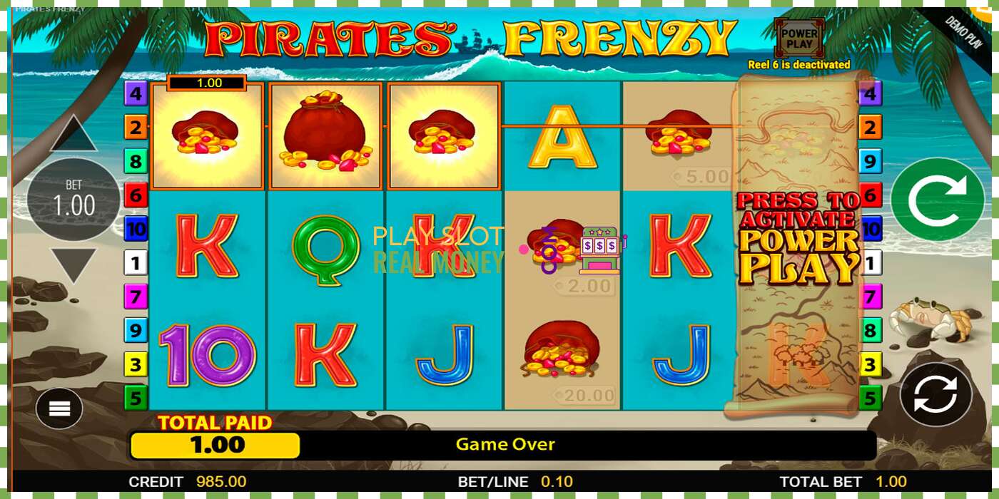 Слот Pirates Frenzy на реальные деньги, картинка - 4