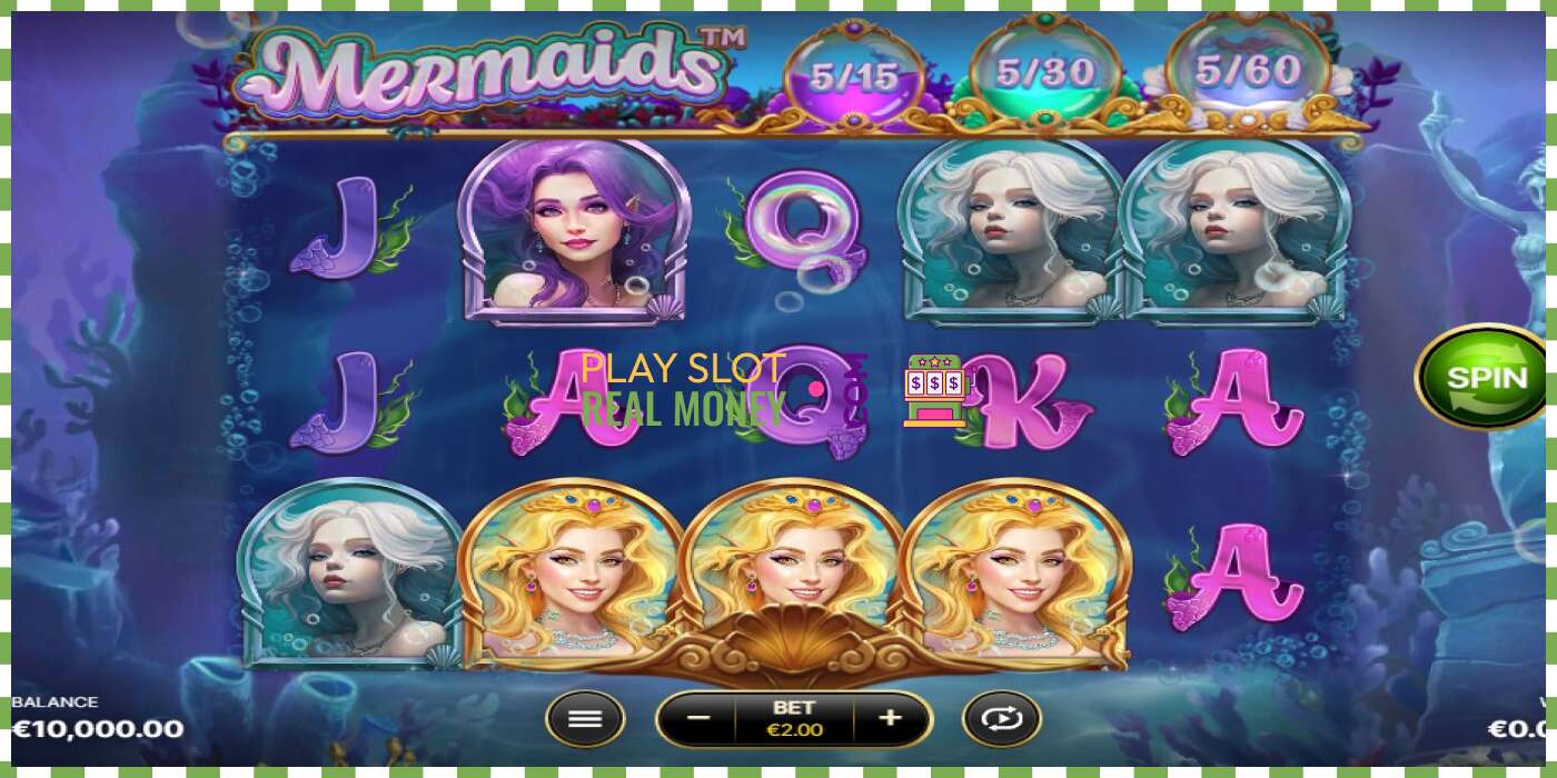 Slot Mermaids za skutečné peníze, obrázek - 1