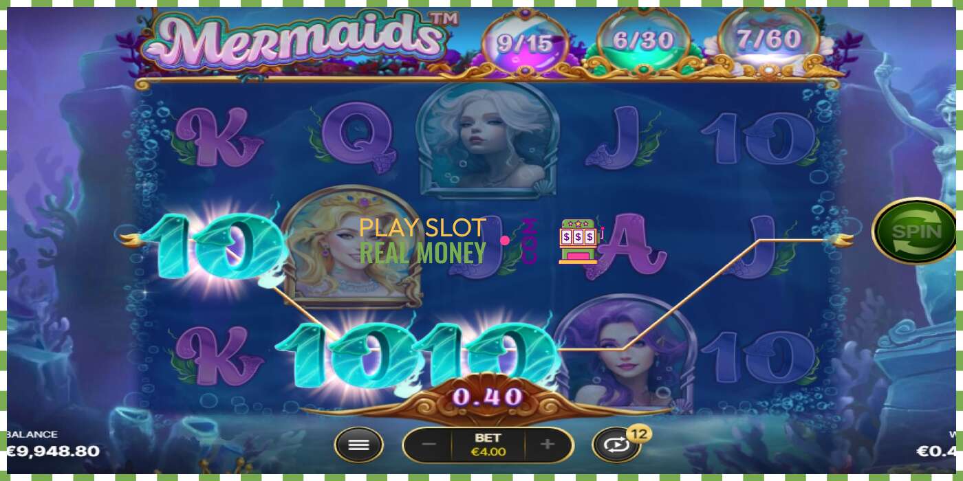 Slot Mermaids za skutečné peníze, obrázek - 3