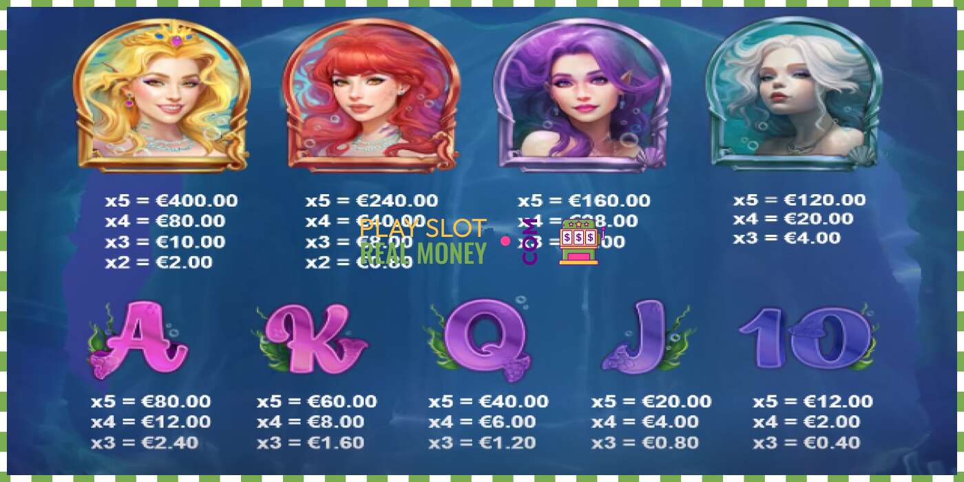 Slot Mermaids za skutečné peníze, obrázek - 4