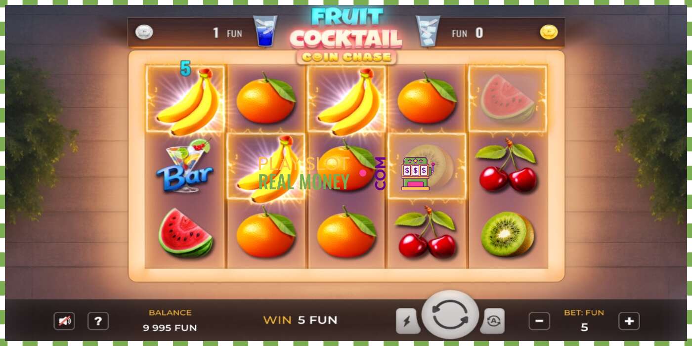 Слот Fruit Cocktail Coin Chase на реальные деньги, картинка - 2