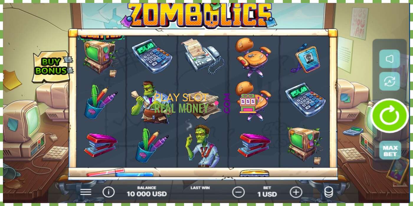 Слот Zombolics на реальные деньги, картинка - 1