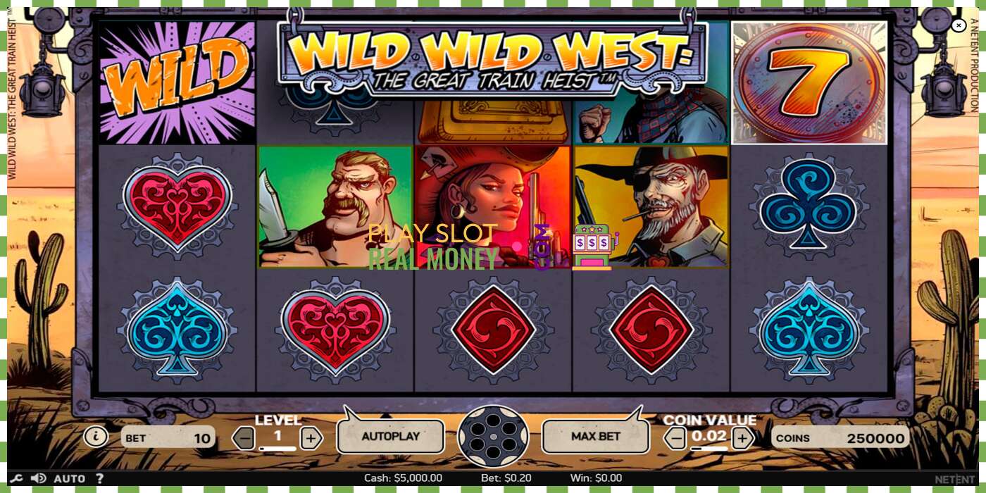 Слот Wild Wild West на реальные деньги, картинка - 1