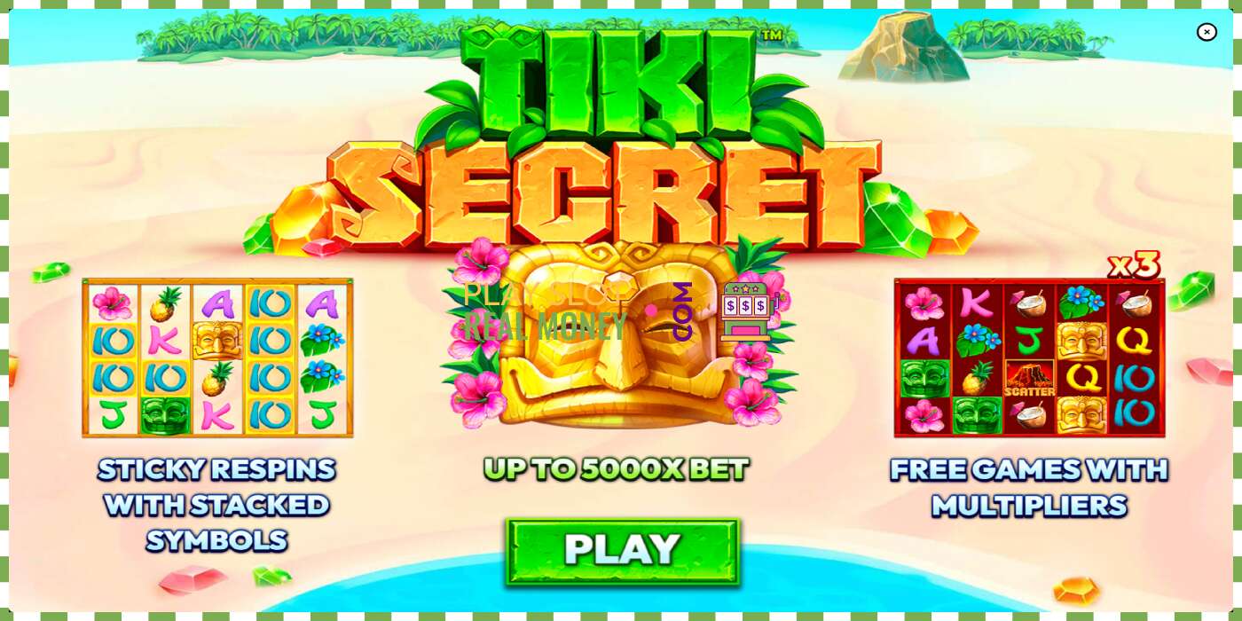 Слот Tiki Secret на реальные деньги, картинка - 1