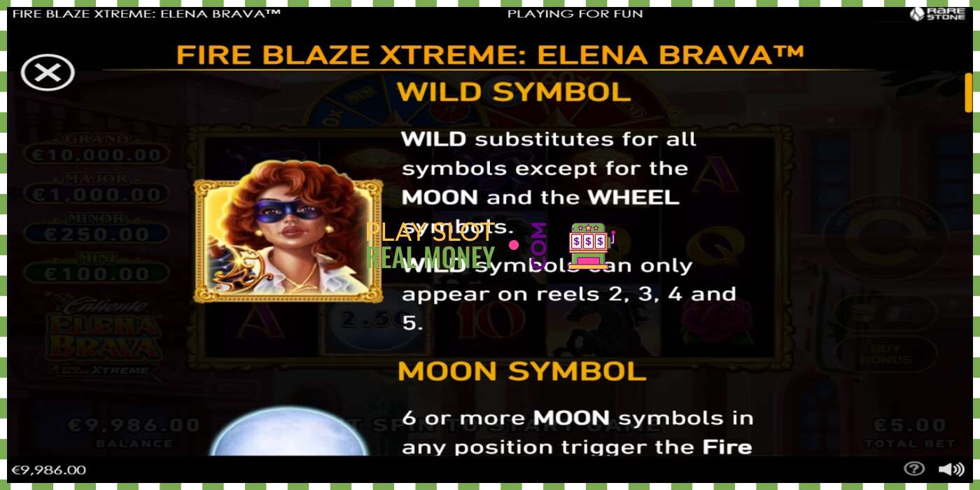 Slot Fire Blaze Extreme: Elena Brava za skutočné peniaze, obrázok - 4