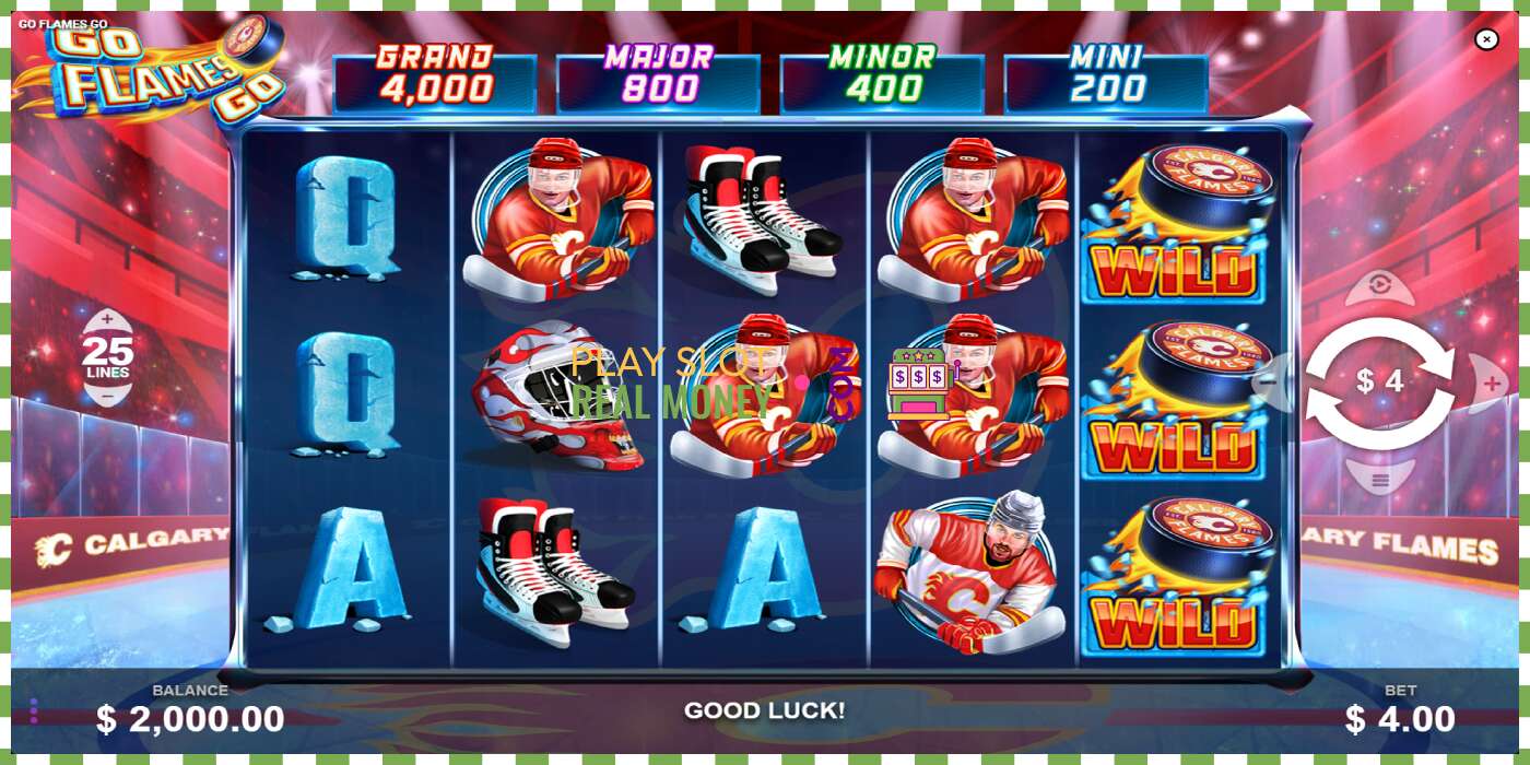 Slot Go Flames Go чыныгы акча үчүн, сүрөт - 2