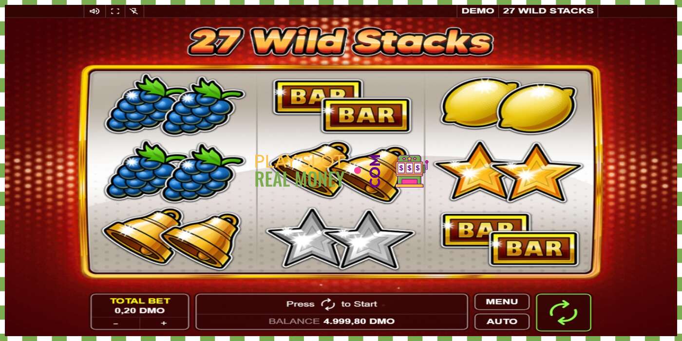 स्लट 27 Wild Stacks वास्तविक पैसाको लागि, चित्र - 1