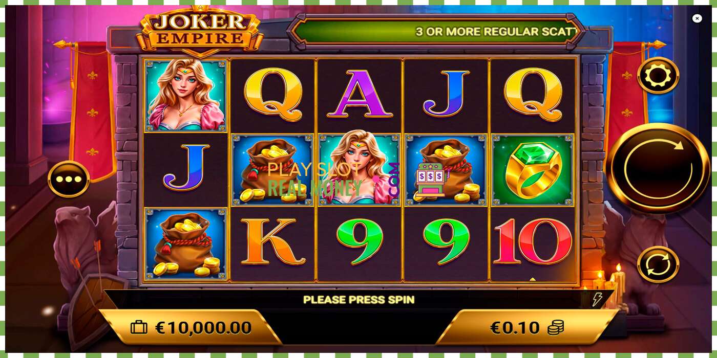 Slot Joker Empire za skutočné peniaze, obrázok - 1