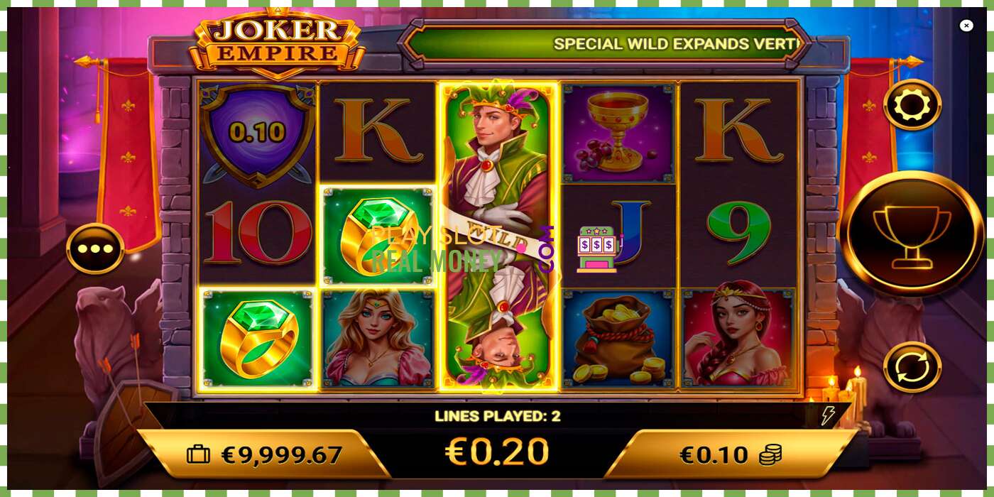 Slot Joker Empire za skutočné peniaze, obrázok - 3