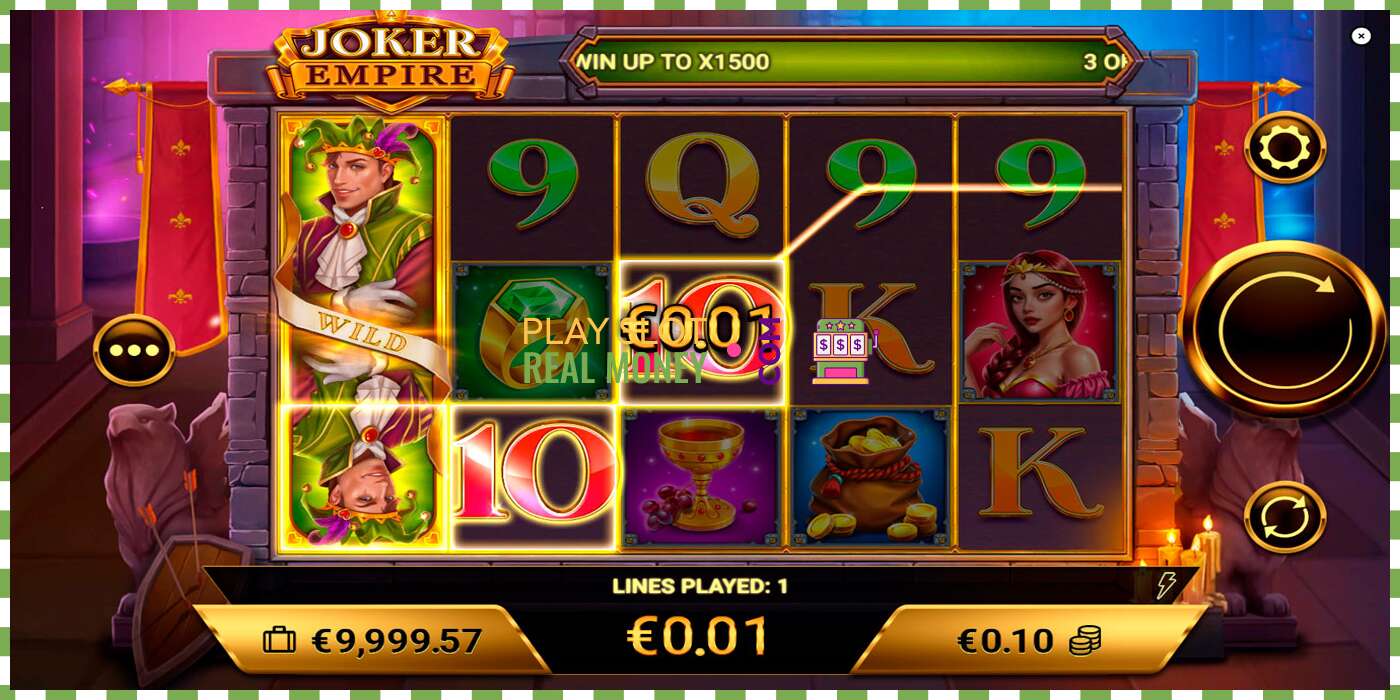 Slot Joker Empire za skutočné peniaze, obrázok - 4