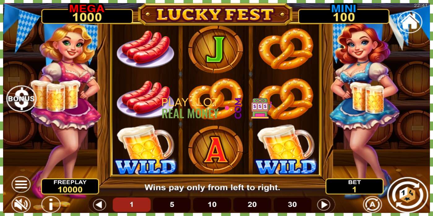 រន្ធដោត Lucky Fest Hold & Win សម្រាប់ប្រាក់ពិត, រូបភាព - 1