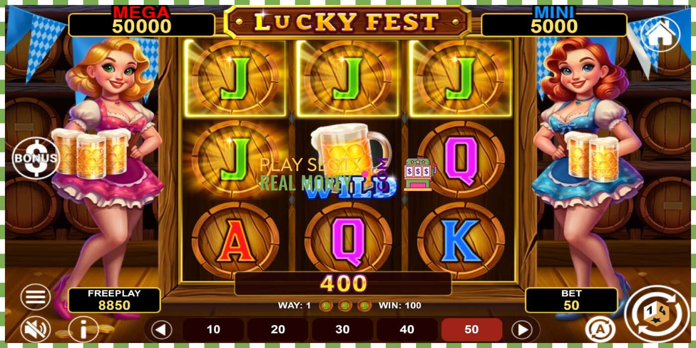 រន្ធដោត Lucky Fest Hold & Win សម្រាប់ប្រាក់ពិត, រូបភាព - 2