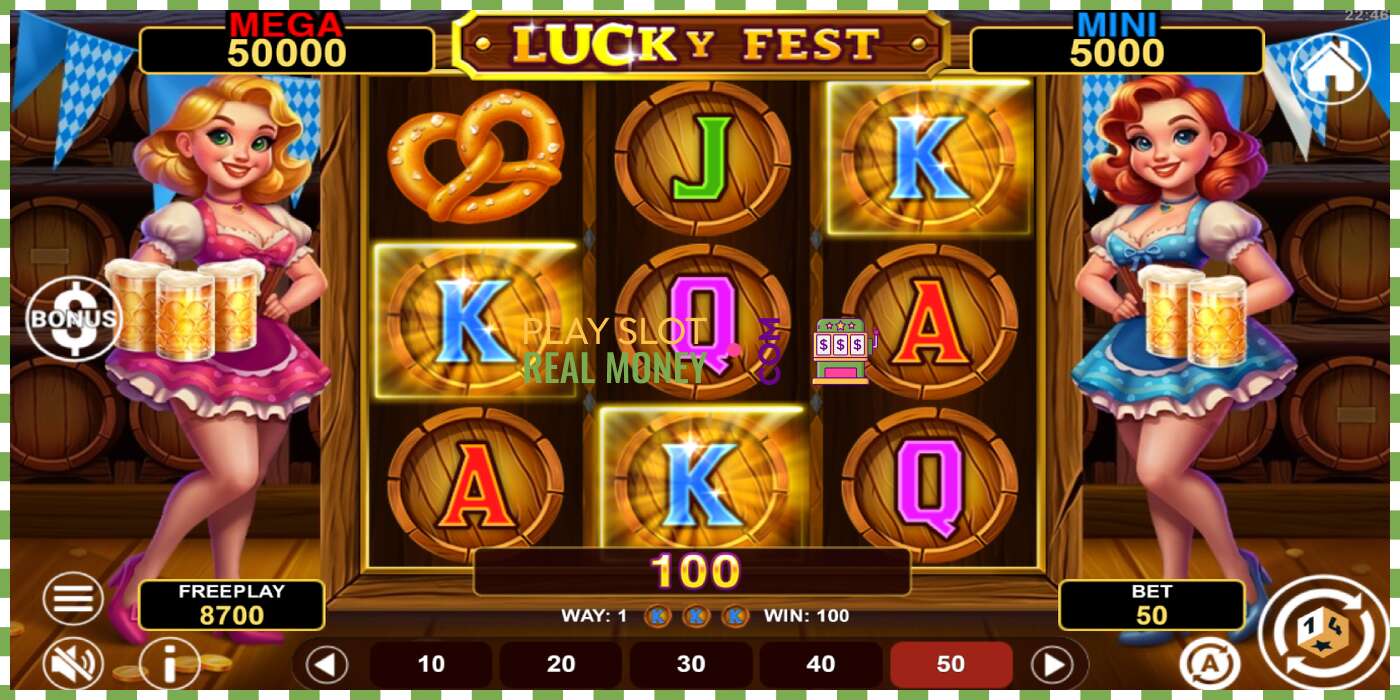 រន្ធដោត Lucky Fest Hold & Win សម្រាប់ប្រាក់ពិត, រូបភាព - 3