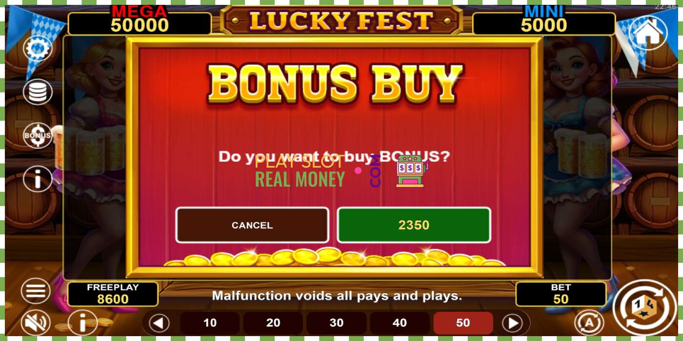 រន្ធដោត Lucky Fest Hold & Win សម្រាប់ប្រាក់ពិត, រូបភាព - 4