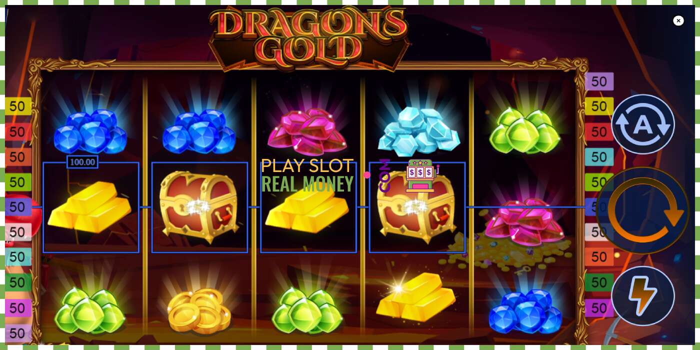 រន្ធដោត Dragons Gold SL សម្រាប់ប្រាក់ពិត, រូបភាព - 3