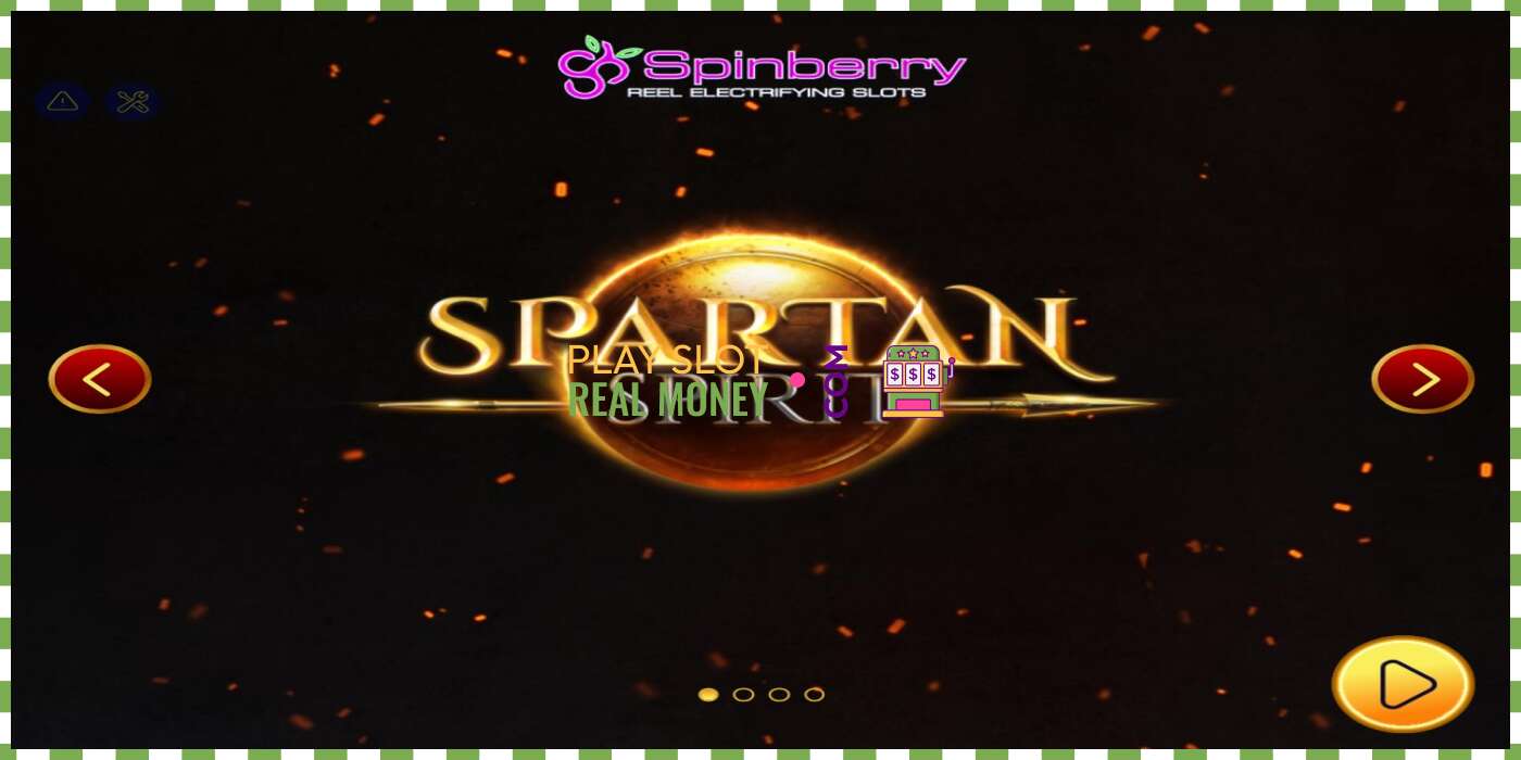 Слот Spartan Spirit на реальные деньги, картинка - 1