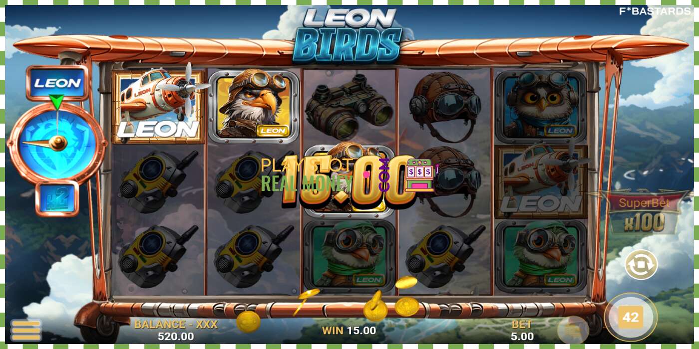 Slot Leon Birds za skutočné peniaze, obrázok - 4