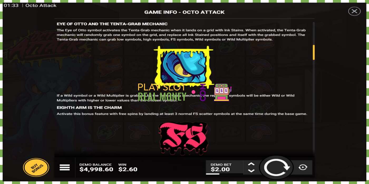 スロット Octo Attack リアルマネーの場合、画像 - 5