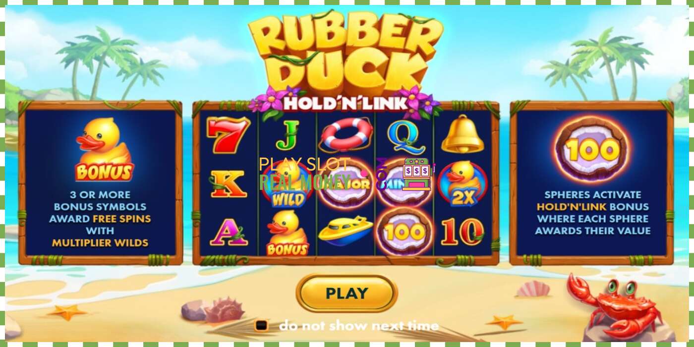 Слот Rubber Duck Hold N Link на реальные деньги, картинка - 1