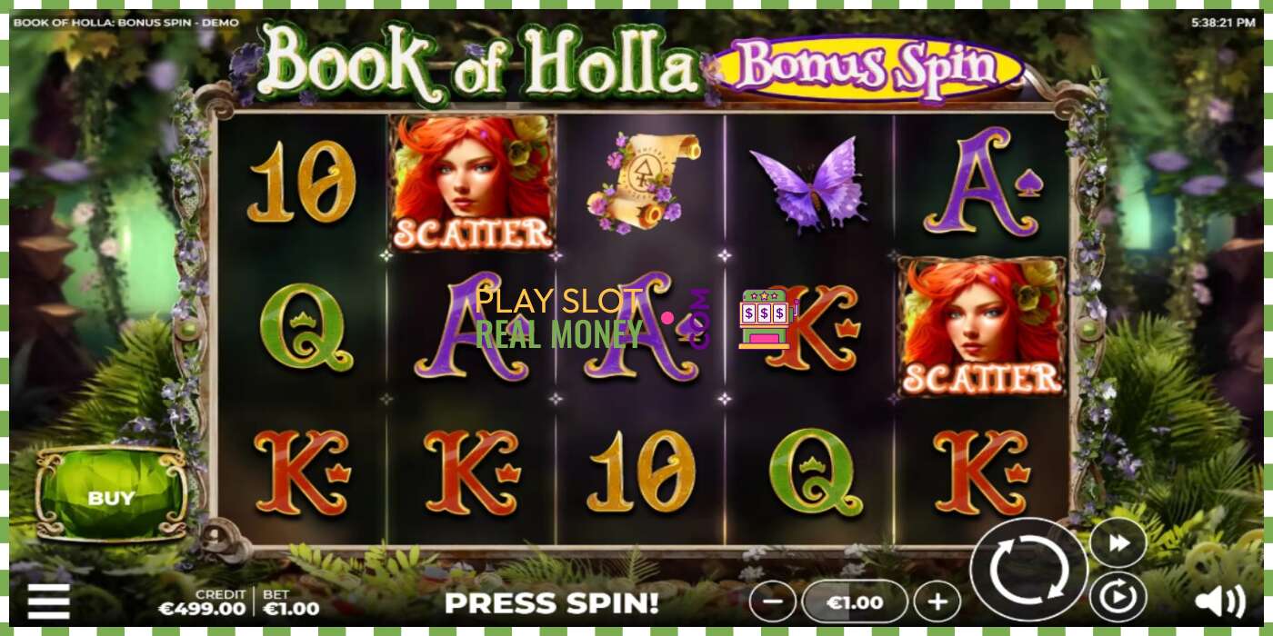 Слот Book of Holla: Bonus Spin на реальные деньги, картинка - 2