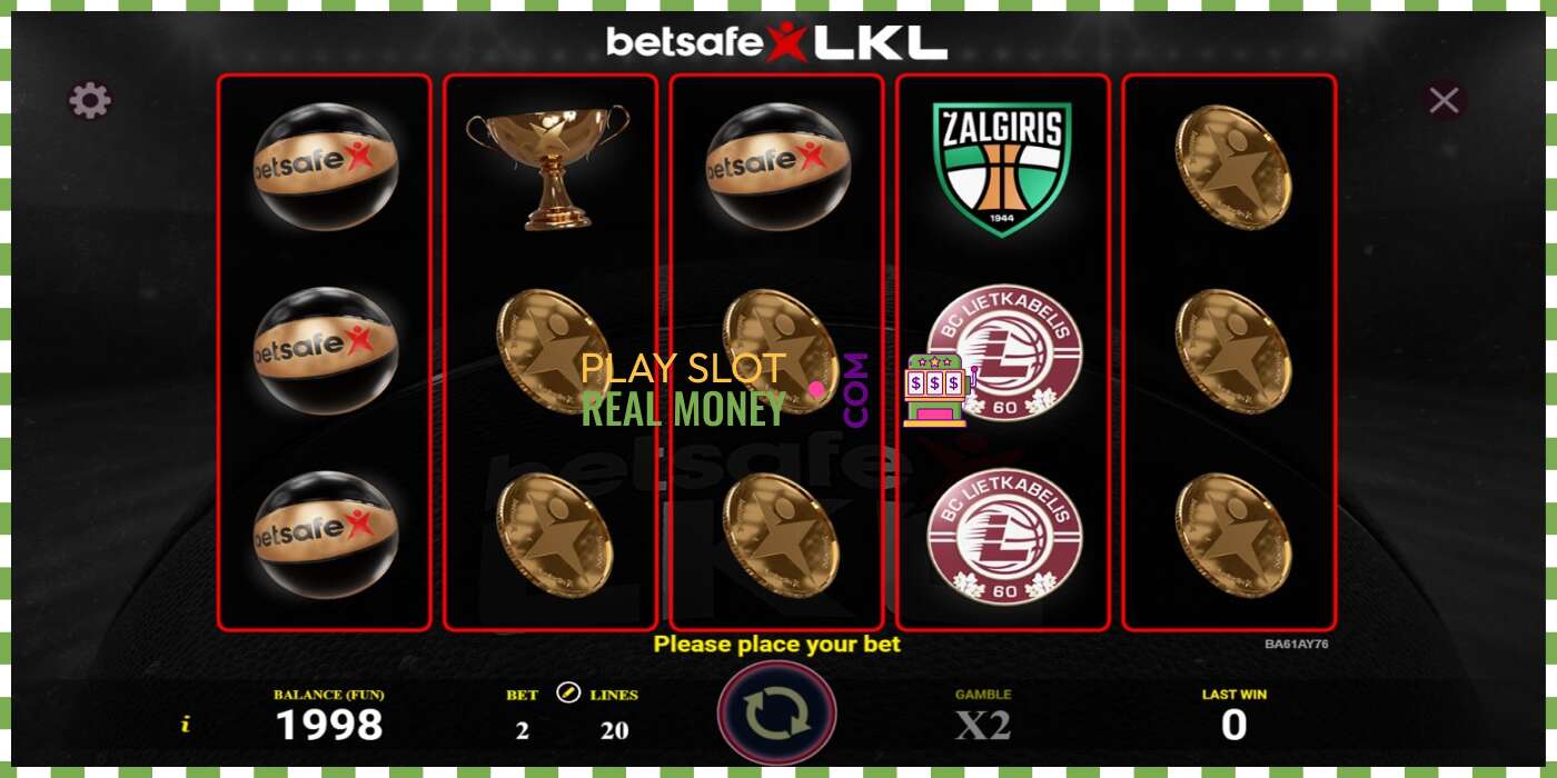 Slot Betsafe LKL za pravi novac, slika - 1