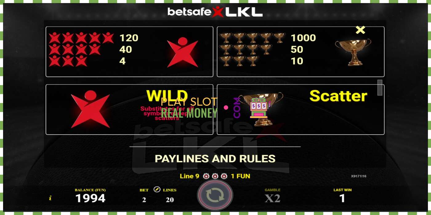 Slot Betsafe LKL por dinheiro real, foto - 4