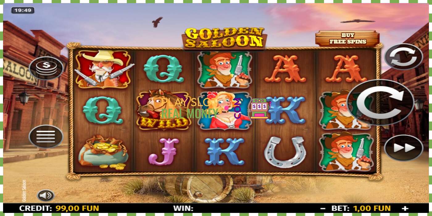 Слот Golden Saloon на реальные деньги, картинка - 2