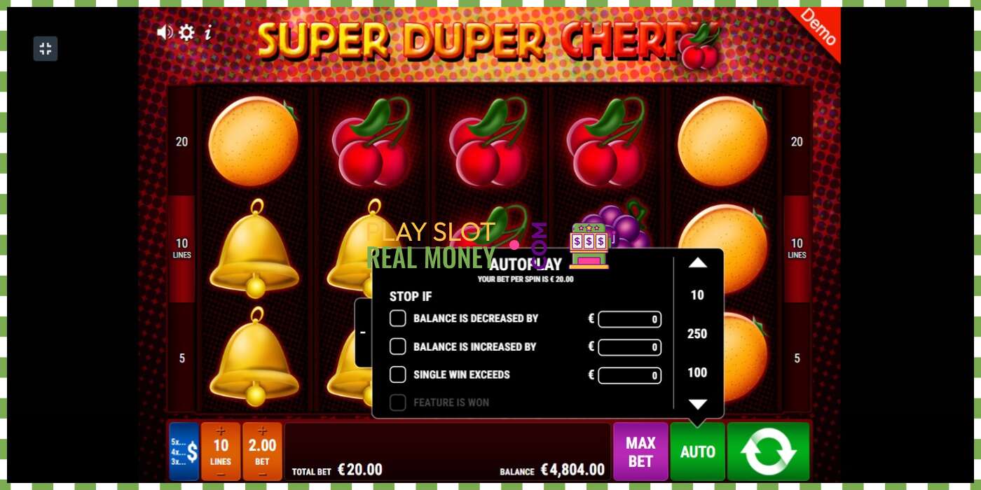 Слот Super Duper Cherry на реальные деньги, картинка - 5